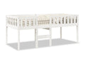 Matelas en bois de pin blanc, 90 x 200 cm