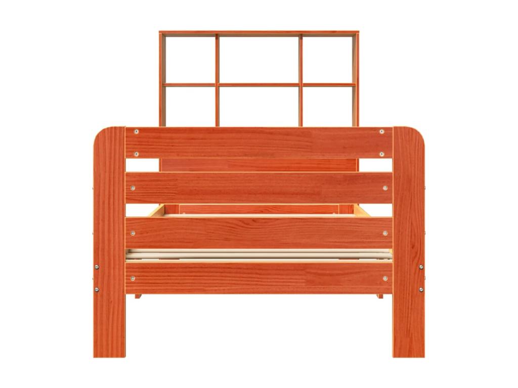 Matelas en pin brun, 90 x 190 cm