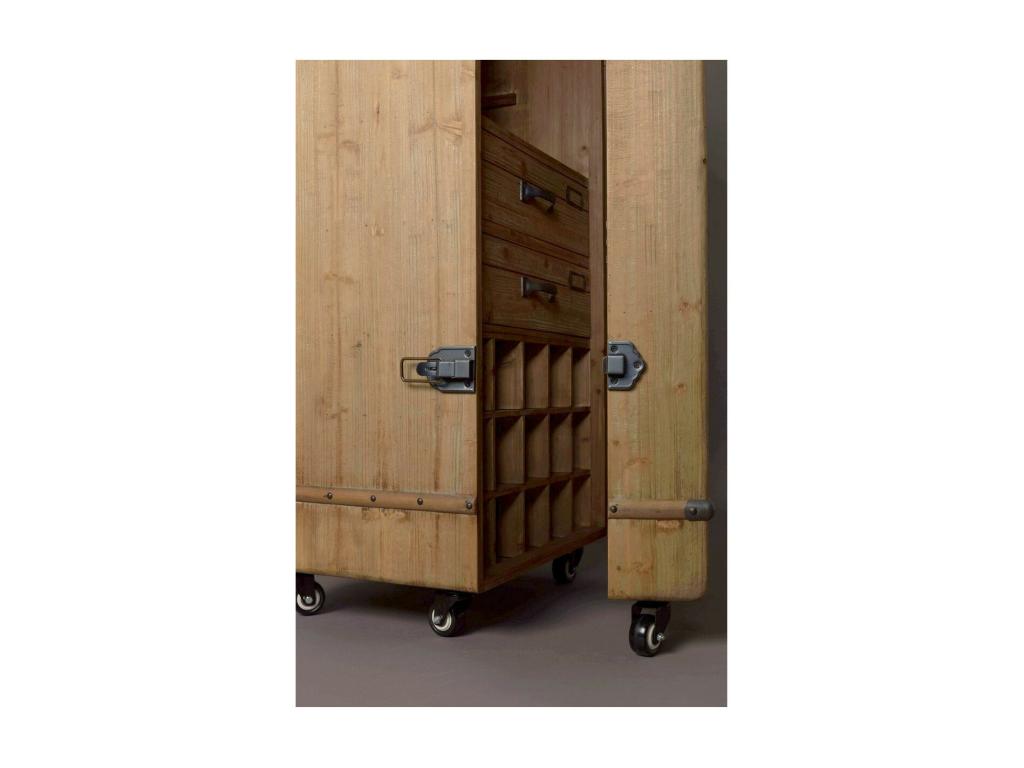 Meubles de maison en bois massif beige