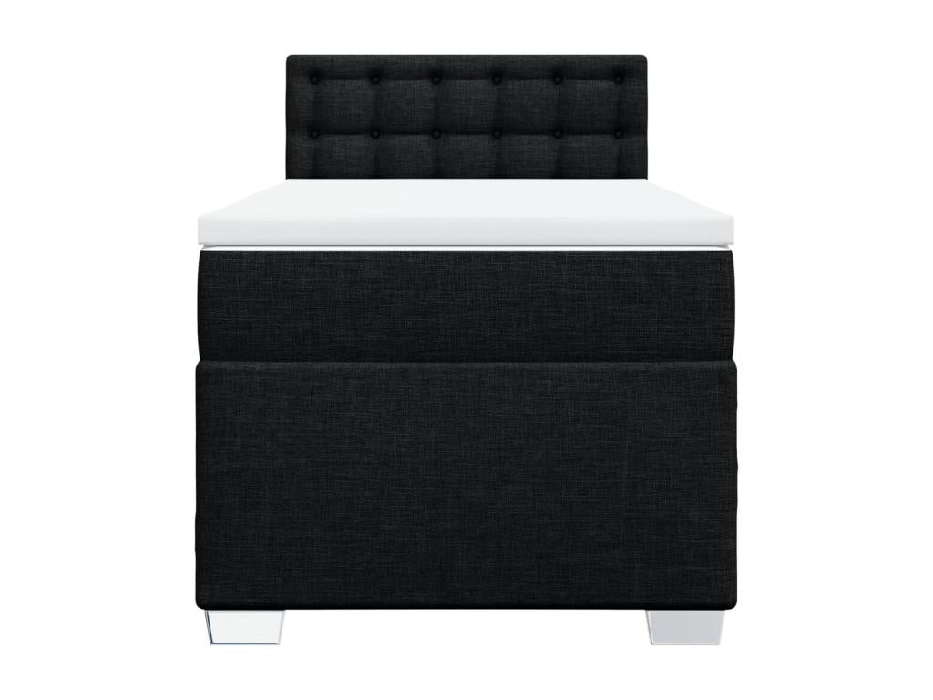 Matelas en tissu noir, 80 x 200 cm - dlz1766568410861