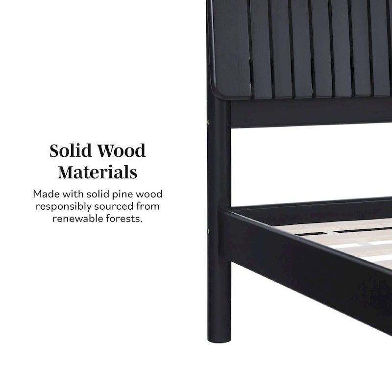 Tête de lit à lattes Middlebrook Designs pour lit king moderne