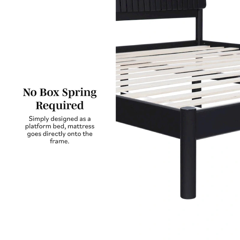 Tête de lit à lattes Middlebrook Designs pour lit king moderne