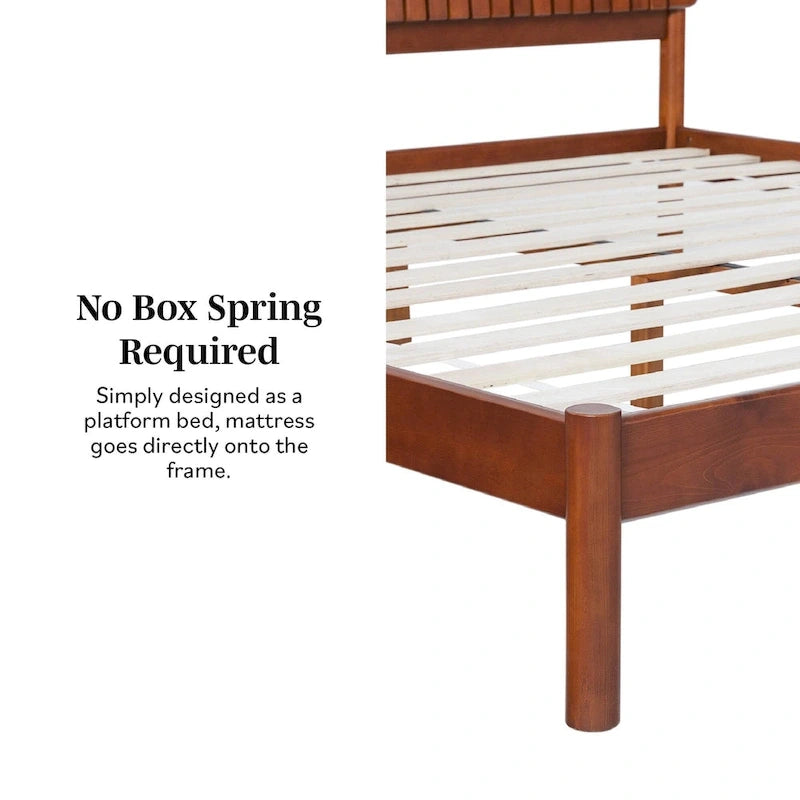 Tête de lit à lattes Middlebrook Designs pour lit king moderne