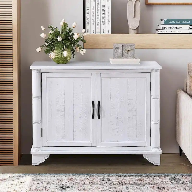 Coiffeuse 40 avec étagères de rangement réglables