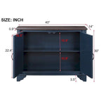 Coiffeuse 40 avec étagères de rangement réglables