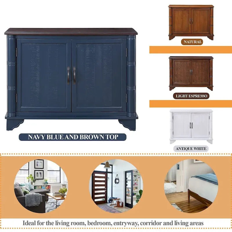 Coiffeuse 40 avec étagères de rangement réglables