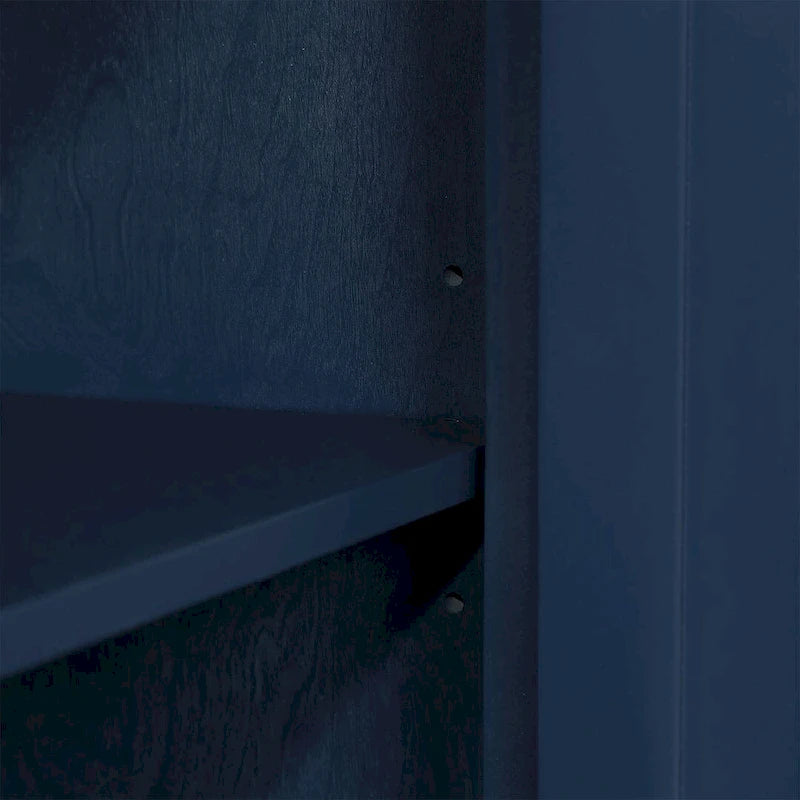 Coiffeuse 40 avec étagères de rangement réglables