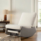 Fauteuil inclinable à bascule moderne GDFStudio avec repose-pieds