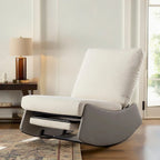 Fauteuil inclinable à bascule moderne GDFStudio avec repose-pieds