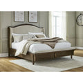 Signature Design by Ashley Sturlayne Brown/Beige Upholstered Panel Bed
