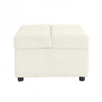 Lit-lit ottoman pliant polyvalent pour un hébergement confortable