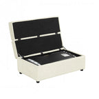 Lit-lit ottoman pliant polyvalent pour un hébergement confortable