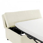 Lit-lit ottoman pliant polyvalent pour un hébergement confortable
