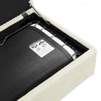 Lit-lit ottoman pliant polyvalent pour un hébergement confortable