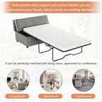 Lit-lit ottoman pliant polyvalent pour un hébergement confortable