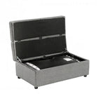 Lit-lit ottoman pliant polyvalent pour un hébergement confortable