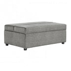 Lit-lit ottoman pliant polyvalent pour un hébergement confortable