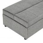 Lit-lit ottoman pliant polyvalent pour un hébergement confortable