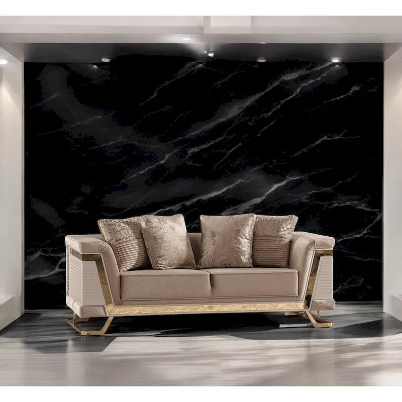 Renillo Upholstered Velvet Loveseat