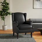 Fauteuil d'appoint rembourré à motifs pour salon