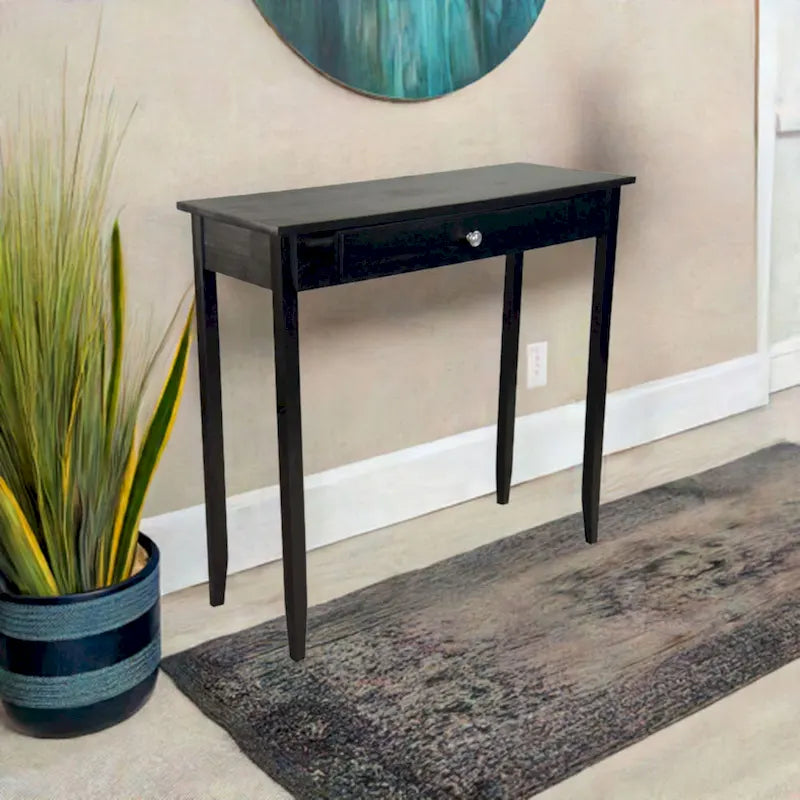 Table console à 1 tiroir en acacia massif Holly Hill de Porch &amp; Den