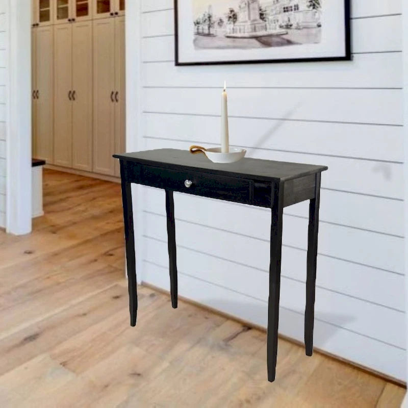 Table console à 1 tiroir en acacia massif Holly Hill de Porch &amp; Den