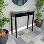 Table console à 1 tiroir en acacia massif Holly Hill de Porch &amp; Den