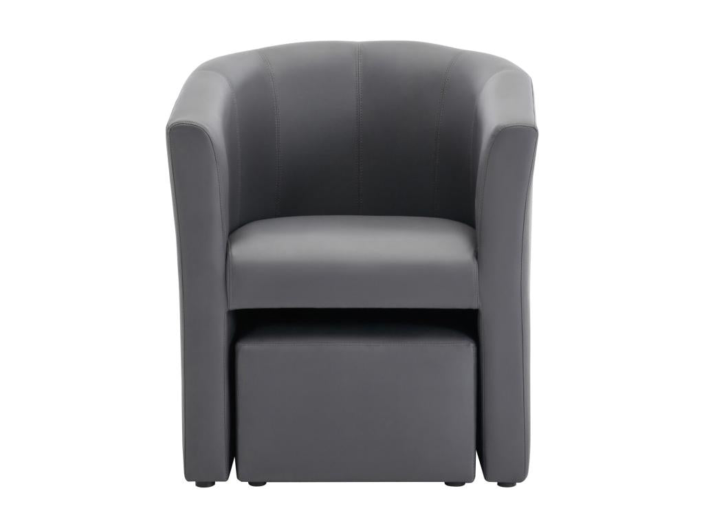 Fauteuil d'appoint gris