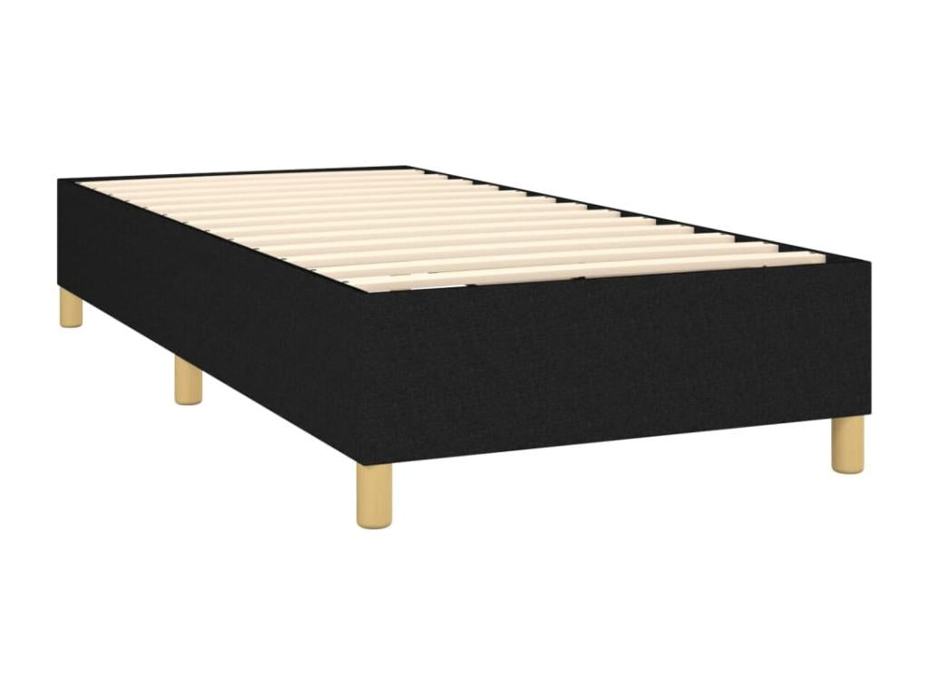 Matelas en tissu noir, 80 x 200 cm - dlz1766568640517