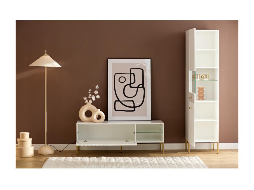 Meuble TV blanc