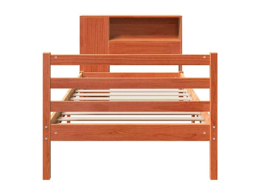 Matelas en bois massif marron, 90 x 200 cm