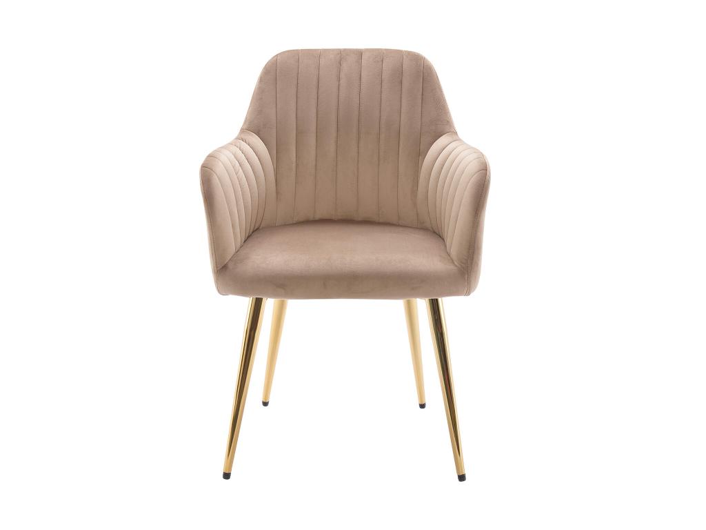 Mobilier d'intérieur en velours beige - dlz1766568526855