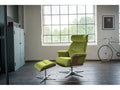 Fauteuil d'appoint en velours vert