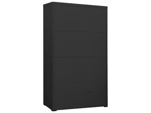 Meubles de maison anthracite, 90 x 46 x 164 cm