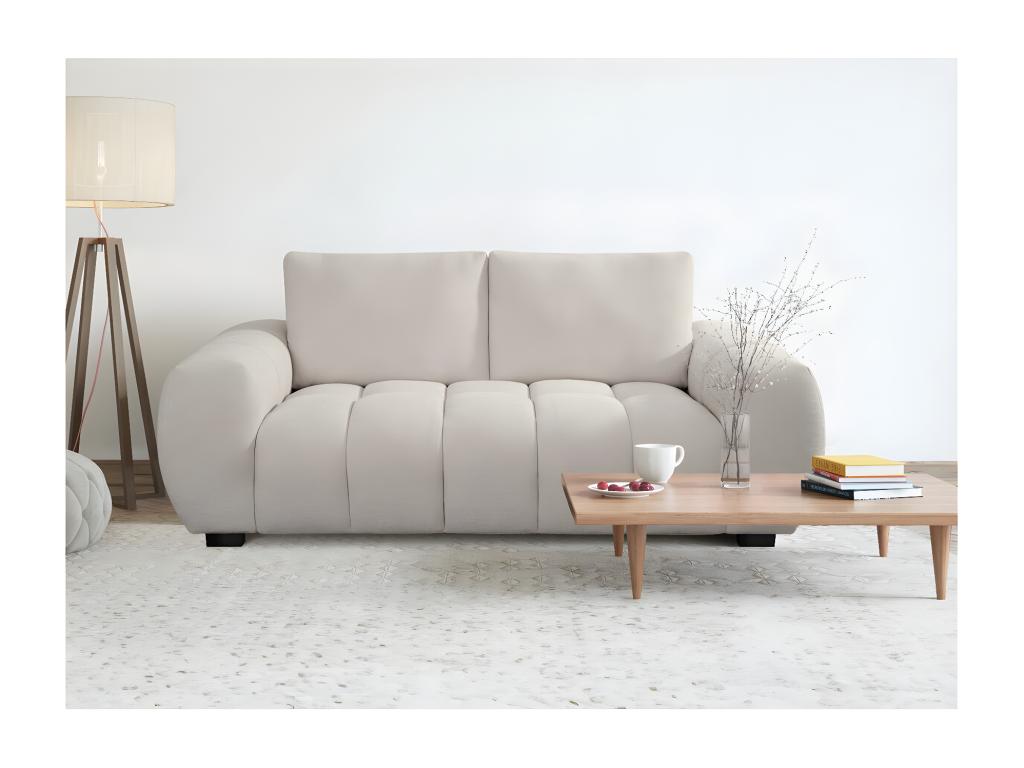 Canapé en tissu beige - dlz1766568100821