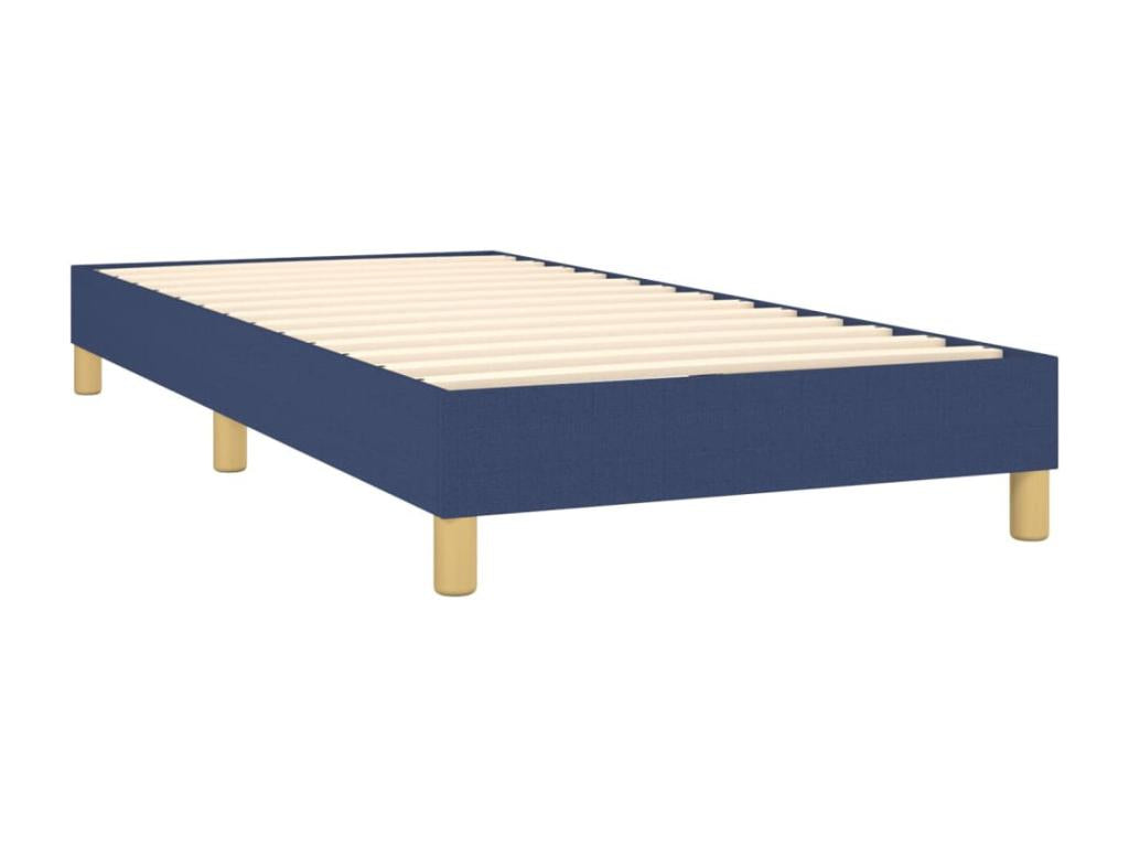 Matelas en tissu bleu, 90 x 200 cm