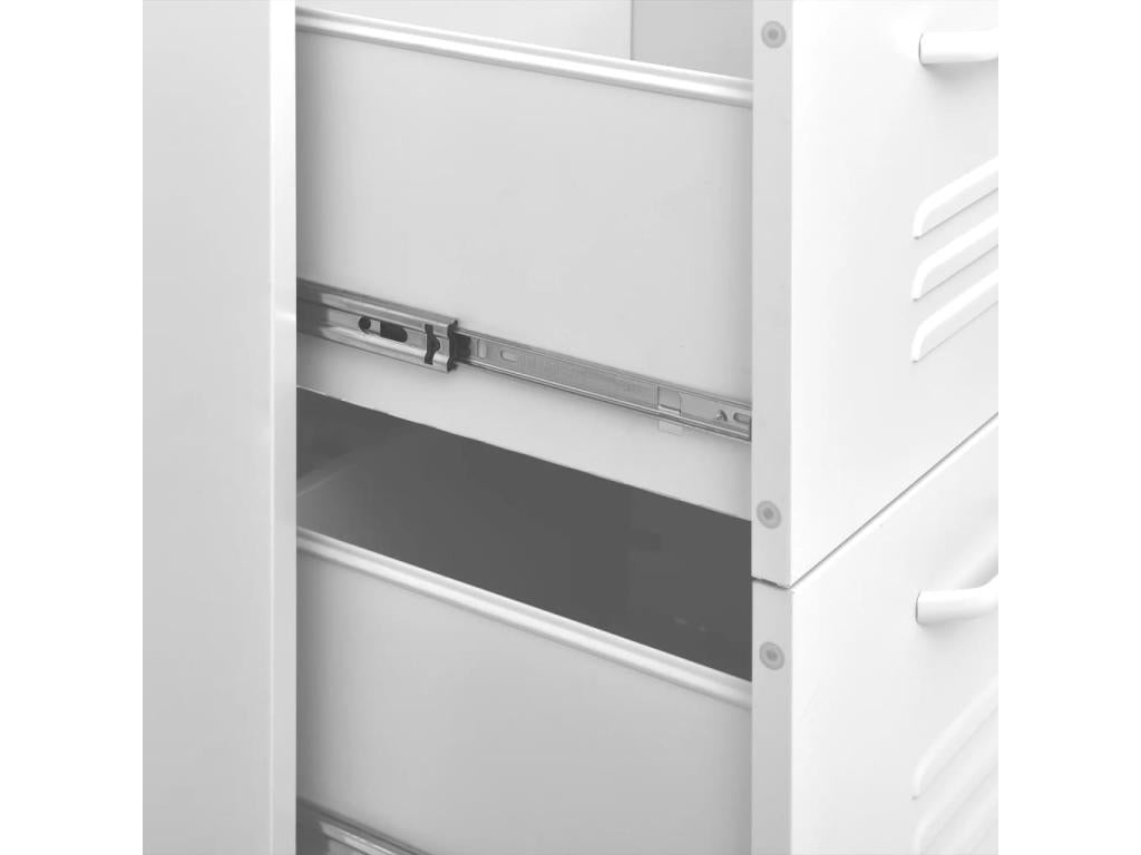 Armoire blanche, 80 x 35 x 101,5 cm