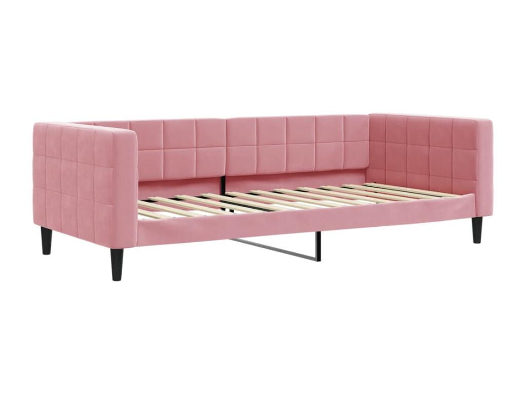 Matelas en velours, 90 x 200 cm