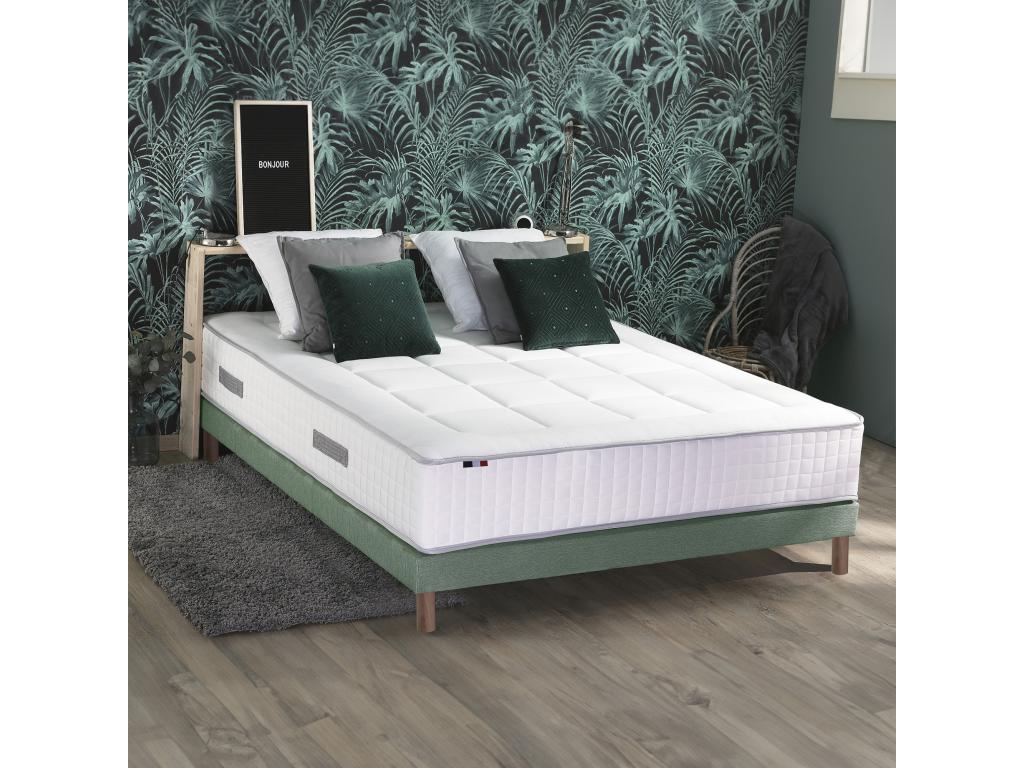 Matelas vert, 140 x 190 cm