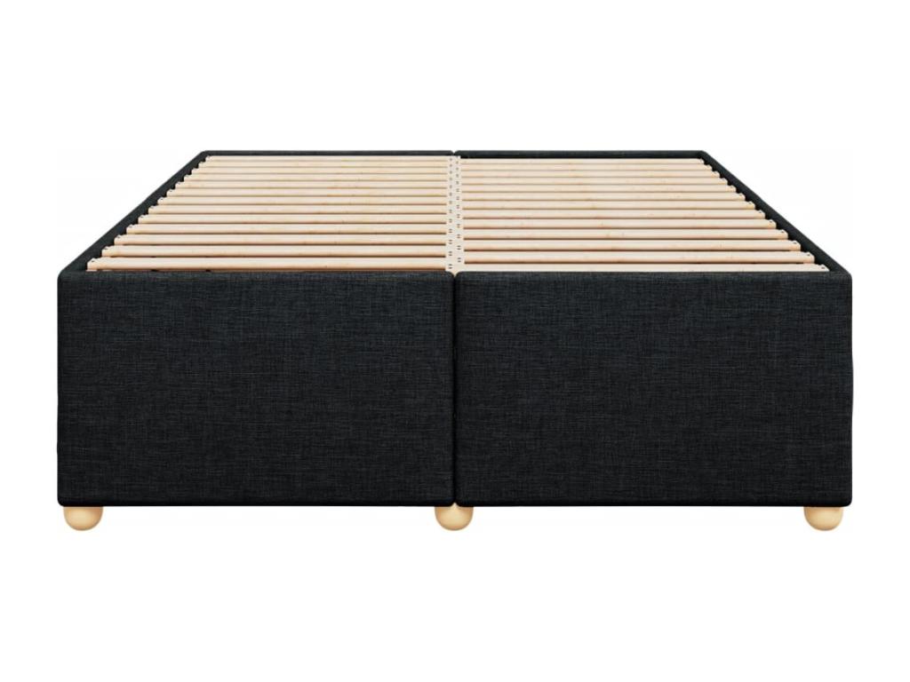 Matelas en tissu noir, 140 x 190 cm
