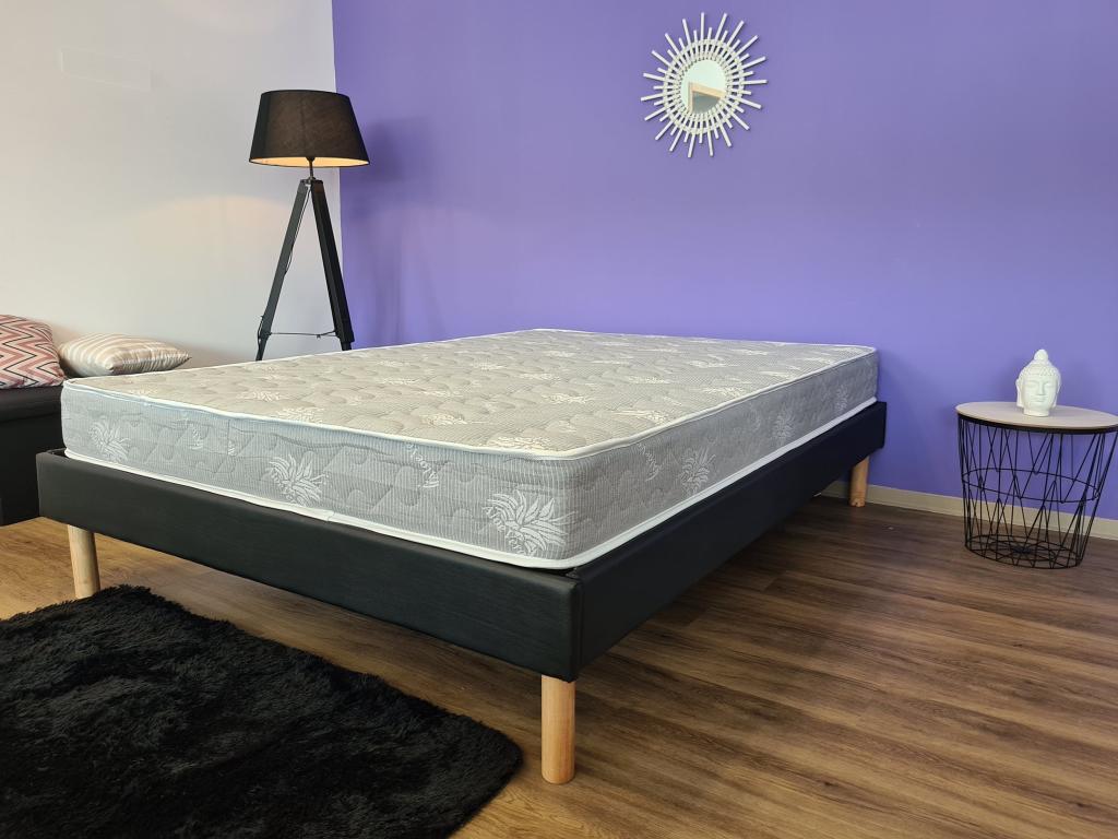 Matelas en fer, 90 x 190 x 19 cm