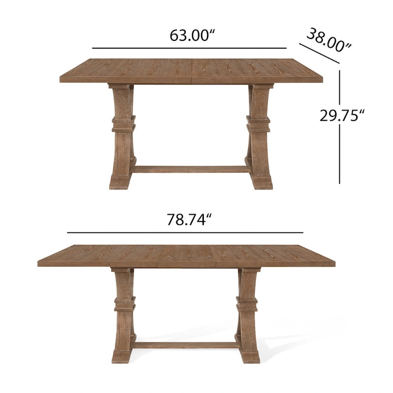 Ensemble de salle à manger 7 pièces Derring par Christopher Knight Home
