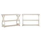 Table basse Eldoria en bois à volutes