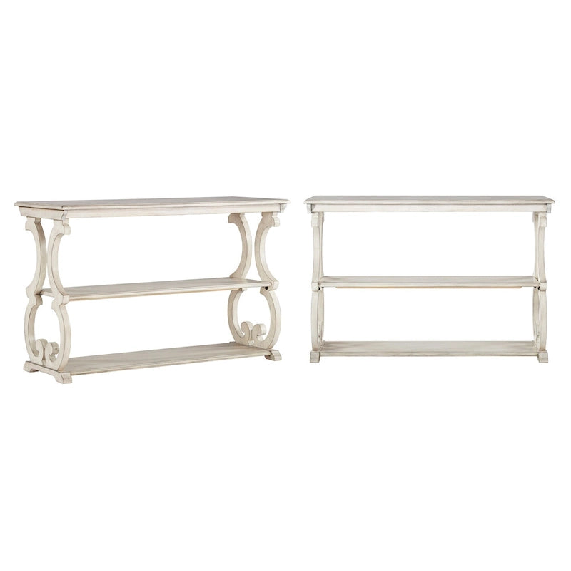 Table basse Eldoria en bois à volutes