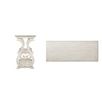 Table basse Eldoria en bois à volutes