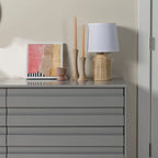 Commode contemporaine Middlebrook en bois massif à 6 tiroirs