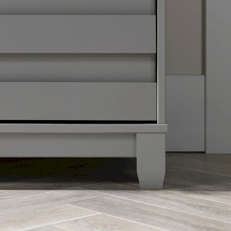 Commode contemporaine Middlebrook en bois massif à 6 tiroirs