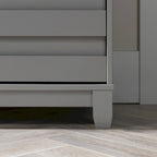 Commode contemporaine Middlebrook en bois massif à 6 tiroirs