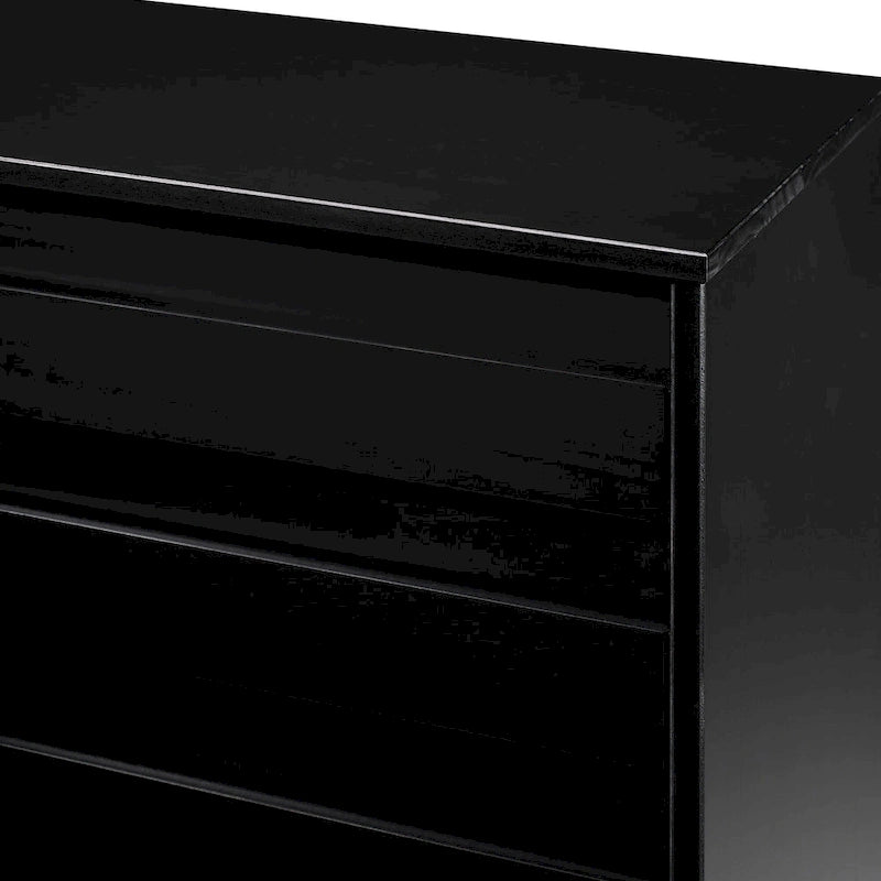 Commode contemporaine Middlebrook en bois massif à 6 tiroirs