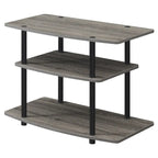 Meuble TV à 3 niveaux sans outils Designs2Go de Convenience Concepts